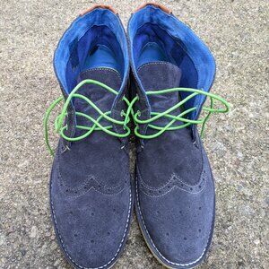 Ted Baker Suede, Wingtip-Style Boots, 46